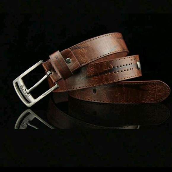 BRAND NEW! MENS BELT brown color - Picture 3 of 3